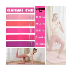 Pilates Ring Circle Fitness Set 17 pcs Equipment Accessories Workouts Include…