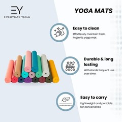 Mat 72 Inch 5mm – Premium Yoga Gear, Non-Slip Design & Lightweight Support fo…