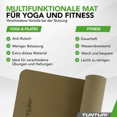Thick Yoga Mat 8mm Non Slip Gymnastics Mat with Carry Strap for Yoga and P…