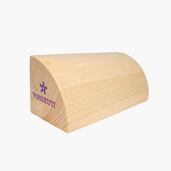 Quarter Round Yoga Block, Iyengar Yoga Block, Round Block
