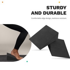 Squat Wedge Fitness Foot Heel Wedges Blocks Exercise Yoga V8Z41382