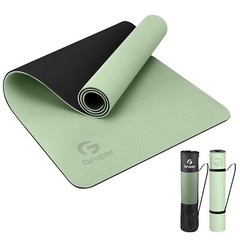 Yoga Mat Non Slip, Eco Friendly Fitness Exercise Mat with Carrying Strap,Pro …