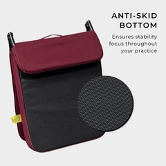 Relaxing Meditation Large Yoga Chair Buddha with Back Support Cushion