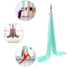Aerial Yoga Practice Polyester Strap Equipment Yoga Hammock Practice Kit 200kg