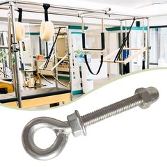 Pilates Reformer Fixed Rod Screw Stainless Steel Fitness Equipment Accessory