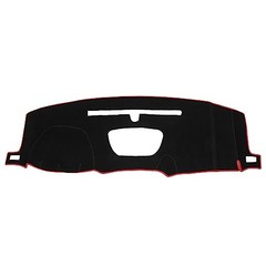Dash Cover Mat Fit for Chevy Silverado 1500 2500HD 3500HD 2019-2025 Red