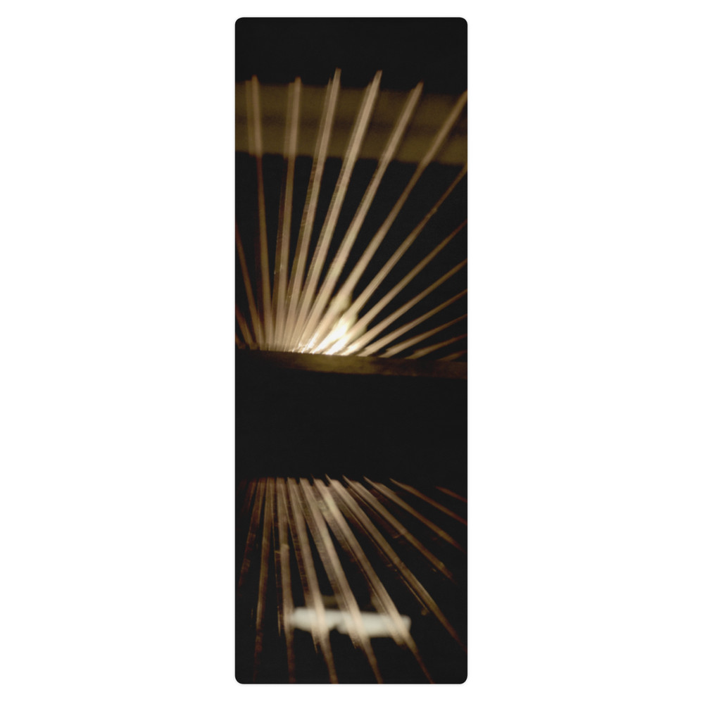 Yoga Mat Original Art Photo Surya,Salute,Sankrit – Limited Edition of 137