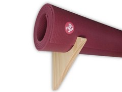 Yoga Mat Holder – Yoga Mat Rack – Classy and Elegant – Handmade from solid wood