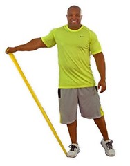 Senior Resistance Band: Light Resistance, Longer Length + Instruction Guide.