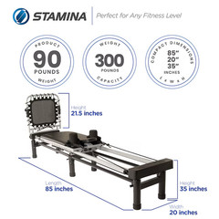 Full-body Pilates reformer with resistance bands system sale/freeship