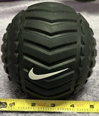 Nike Recovery Massage Ball 5″ Athletic Sports Equipment Black Volt Yoga Fitness