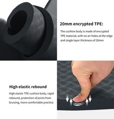 Large Exercise Mat – 15mm/20mm/30mm Thick Yoga Mat | Workout Mat for Fitness,…