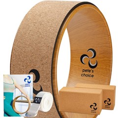 Yoga Bike Wooden And Cork Blocks With Extra eBook And Strap. Extra Fes…
