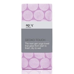 Agoy Gecko Touch – Next-Gen Microfiber Yoga Towel – Double-Sided Silicone