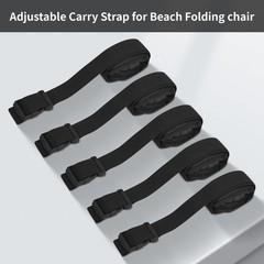 Adjustable Chair Carry Strap for Camping Chairs, Hands-Free Shoulder Sling fo…