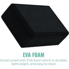 Yoga Blocks Set of 10 EVA Foam Durable Non-Slip Supportive Exercise Accessories