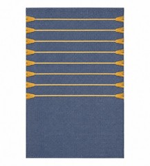 Yoga Mat Thick Non Slip Cotton Exercise Workout Mat Pilates Rug 2×6 FT