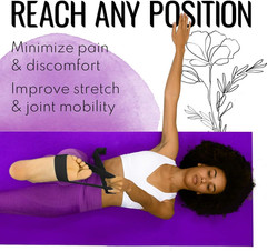 Yoga Strap & Mat Strap – 2 in 1 – Cotton – 6 Ft 8 Ft 10 Ft (30+ Colors) – Adjust