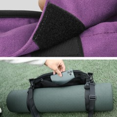 Yoga Mat Bag Carrier Yoga Mat Holder Full-zip Strap Roll Shoulder Bag Adjustable
