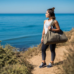 Bolsa grande para colchoneta y bloques de yoga portador de tapete de la mayoria