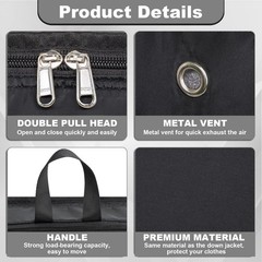 Extra Large Compression Packing Cubes for Travel Essentials, 2 Pack Expandabl…