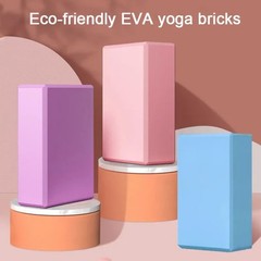 1PC Yoga Building Blocks Cubes Pilates Bricks Reinforcement Mats Sports Supplies
