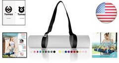 Soft Yoga Mat Strap – Exceptional Comfort for Effortless Carrying & Stretching