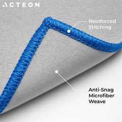Acteon Microfiber Gym Towels 5 Pack Quick Dry Silver Ion Odor-Free Sweat Towel