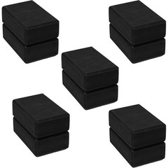 Yoga Blocks Set of 10 EVA Foam Durable Non-Slip Supportive Exercise Accessories
