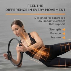 Pilates Ring 13 Inch Medium Resistance Magic Circle Inner Thigh Exercise