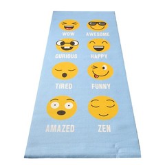 60”x24” Non Slip Yoga Mat for Exercise – 3mm Thick Comfortable Workout Floor …