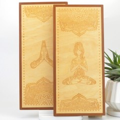 Sadhu Board with Thermal Ash “Nirvana” Galvanized Nails 10 mm/0.4 inch