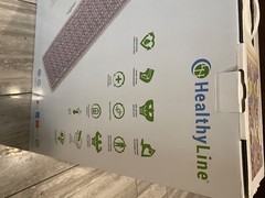 Unused Close Box Healthy Line Gem Stone Heating Therapy Mat value $1200