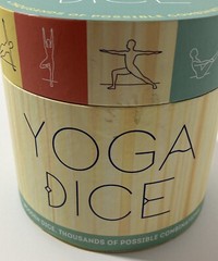 Yoga Dice by Chronicle Books LLC 7 Wooden Dice With Instructions New In Box