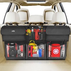 Trunk Organizer for Car – Hanging Car Organizer – 6 Large Regular – 43.3x19in
