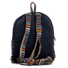 Two Mini Boho Hemp Back Pack Bundle Eco-Friendly Hemp Stylish Design from