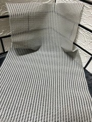 Multipurpose PVC grip mat Odor Free Hand Washable Grey Color Pack of 1 Free Pos