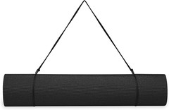 1/4 Inch Yoga Mat 6mm Thick Non Slip Exercise Mat with Carry Strap Fitness