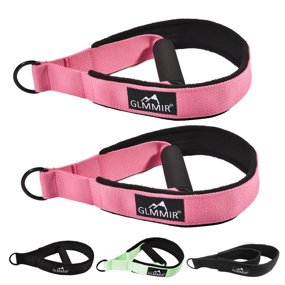 Pilates Double Loop Straps for Pilates Reformer, Fitness Metal D Ring Straps …