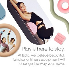 Bala Balance Blocks 2 Pack, Yoga Blocks for Working Out, Sage SemiCircular Y…
