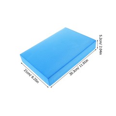 Foldable Yoga Mat for Travel Workout Pad Kneeling Balance Trainer