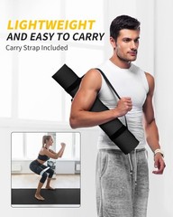 Extra Long Non-Slip Yoga Mat 72″x48″ & 84″x30″ – Wide Exercise Mat for Home Gym,