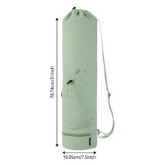 31 × 7.5 in Yoga Mat Storage Bag Accommodates Yoga Mats Up To 10mm Thick