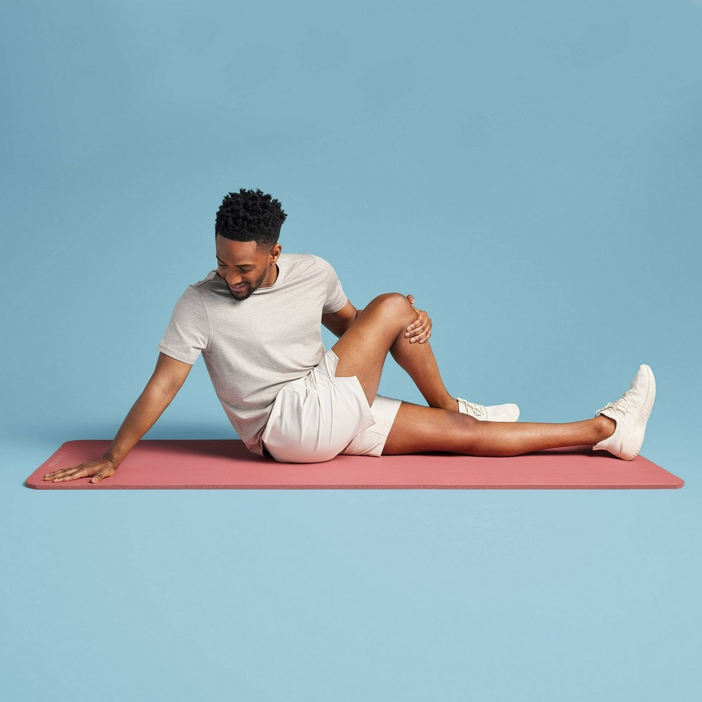 ALL IN MOTION PREMIUM FITNESS YOGA MAT 15MM – ORANGE