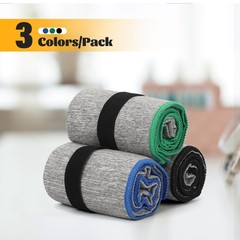 NUOYEE 3 Pack Microfiber Gym Towel Fast Drying 15.5 inches x 31 inches, 3pcs