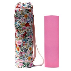 Yoga Mat Bag with Multi Pockets Drawstring Yoga Mat Carrier Pilates Exercise …