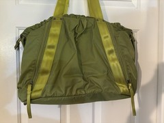 Ful LARGE Yoga/Travel Bag Tote Adjustable Straps Lime Green