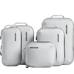 Aerotrunk Ultralight Compression Packing Cubes – Lightweight Travel Organizer…