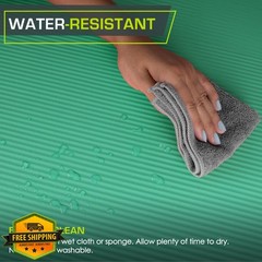 ProSource Yoga Mat Green 1/2″