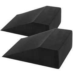 Yesland 2 Pcs Yoga Foam Squat Wedge Blocks, Professional Ramp for Black